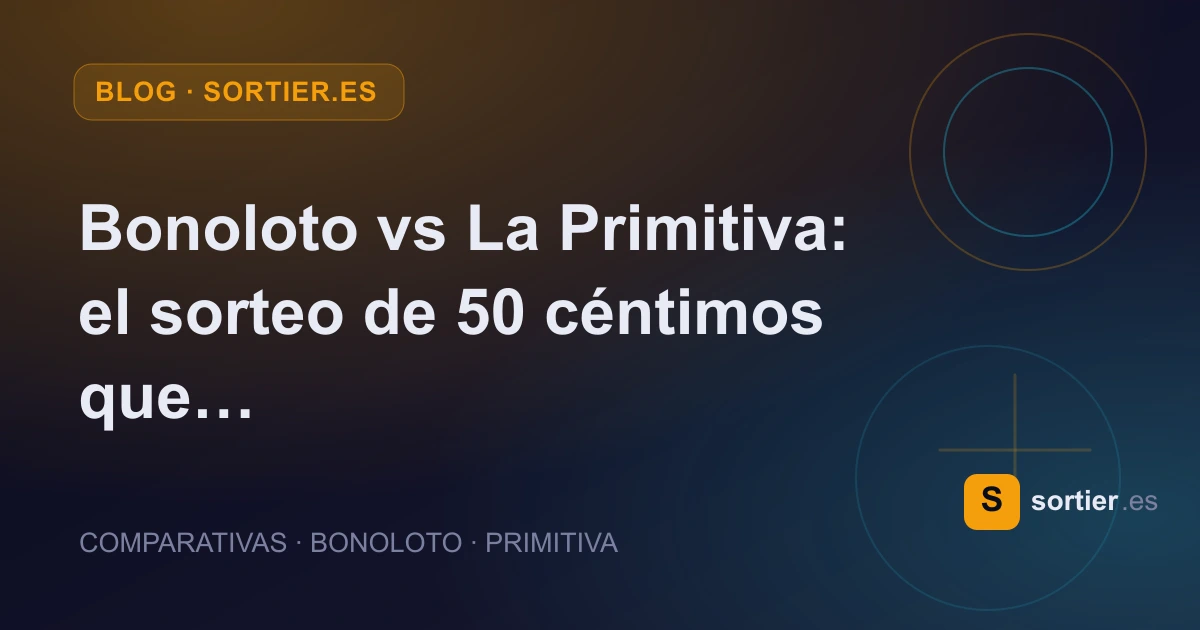 Portada del artículo: Bonoloto vs La Primitiva: el sorteo de 50 céntimos que muchos ignoran