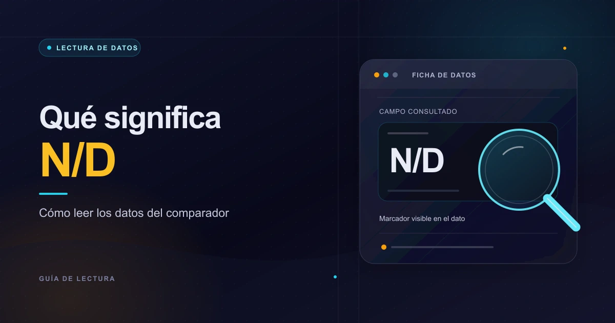 Portada del artículo: Qué significa N/D en el comparador de loterías y sorteos